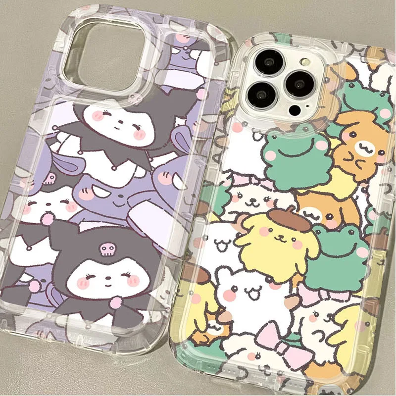 Прекрасный прозрачный мягкий чехол Sanrio для Huawei P30 P40 P50 P60 Pro Honor 100 90 80 70 60 50 X9 X9A X8 X5