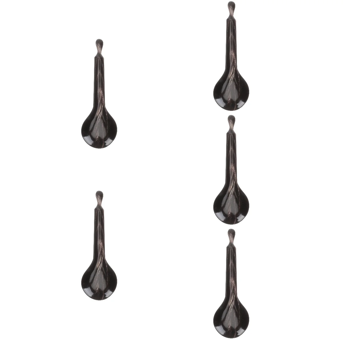 

5pcs Portable Ox Horn Stick Face Body Acupoint GuaSha Board for Home Salon
