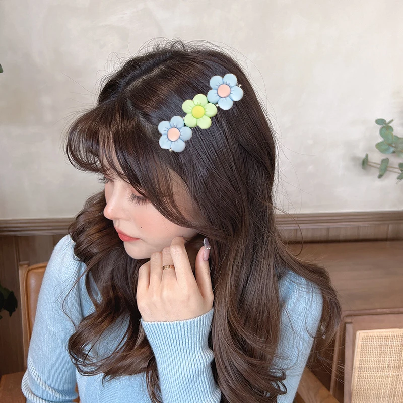 

2 шт., летняя Новинка, заколка для волос для девочек, детские милые заколки для волос, инструменты для мытья лица, аксессуары для волос для жен...