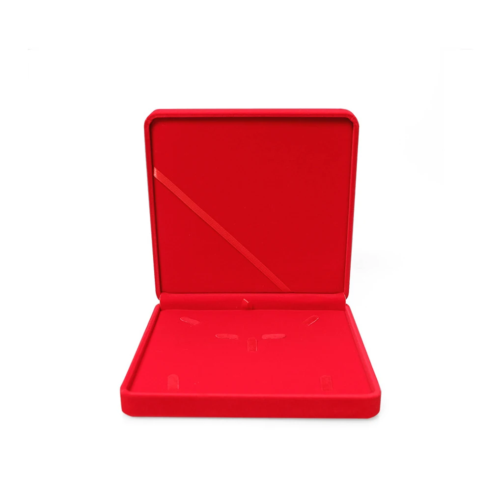 

Jewelry Display Box Shockproof Jewelry Storage Organizer Thicken Necklace Tray Holder Lightweight Pendant Showcase