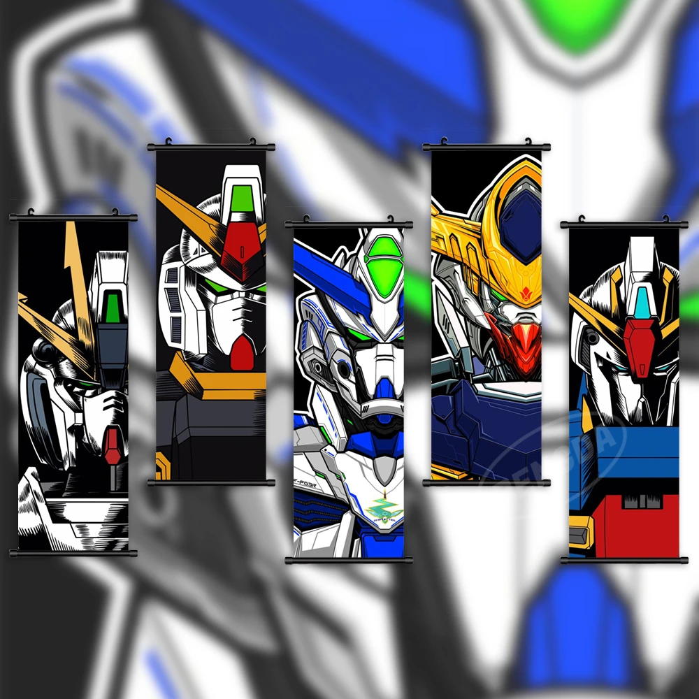 

Аниме-рисунок на холсте «рассекающий демонов», Настенная картина Kochou Shinobu, художественное оформление для дома, агатсума Zenitsu, Свиток для кар...