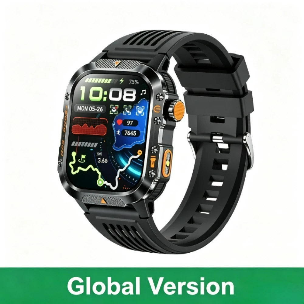 Фото Глобальная версия Xiaomi Redmi Watch 6: умные часы для мужчин с компасом, измерением пульса, Bluetooth-звонками, фонариком и водонепроницаемостью 10ATM. №1