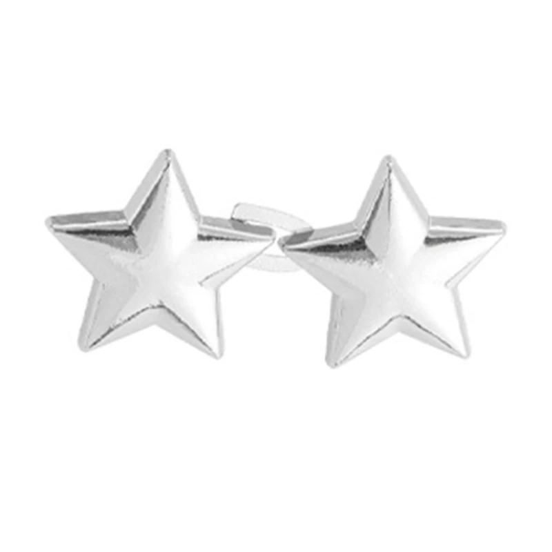 Булавка для брюк со звездой джинсовая пуговица пряжка на талии мгновенная Прямая