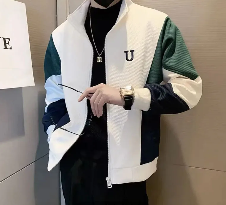 

2023 New Outdoor Golf Men's Baseball Jacket Spring Leisure Fashion Daily Brand Men's Golf Jacket Zipper Top