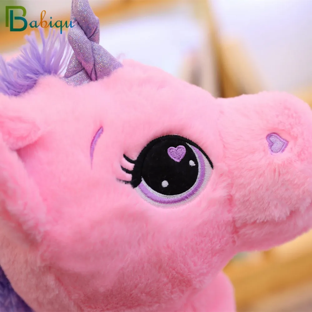 Новинка 2023 г. гигантский единорог 40/60 см плюшевая игрушка мягкая набивная