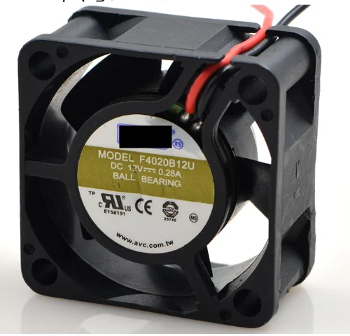 New Original F4020B12U 12V 0.28A 4CM 4020 2-line wind cooling fan | Laptop Cooling Pads