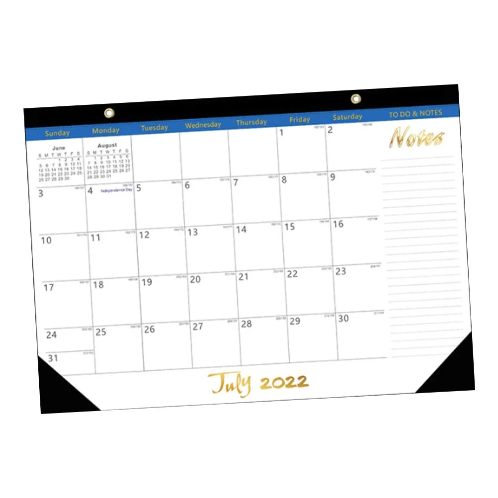 

Calendar 2023 Wall Desk Planner Monthly 2024 Schedule English Office 18 Large Months Desktop Daily Memo Holiday Small Family
