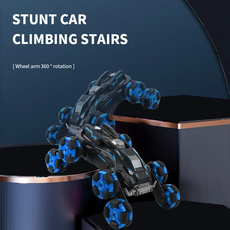 

1:14 2.4G 4WD Rc Car Gesture Induction Twisting Spray Climbing Remote Control Car Stunt Drift 360° Stunt Off-road Vehicle Toys