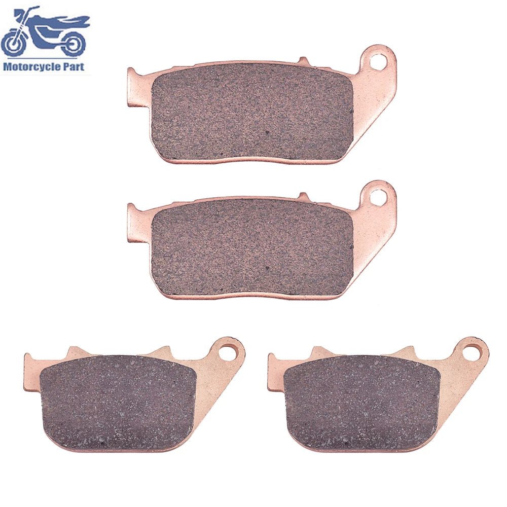 

Brake Pads For HARLEY DAVIDSON XL 1200 XL1200C Sportster Custom 2004-13 XL1200R Sportster Roadster XL1200L Sportster Low 04-11