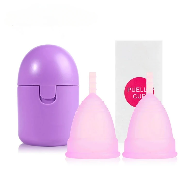 

Menstrual cup sterilization kit Free shipping Reusable silicone cup Menstrual care Menstrual collection menstrual Sterilizer Cup