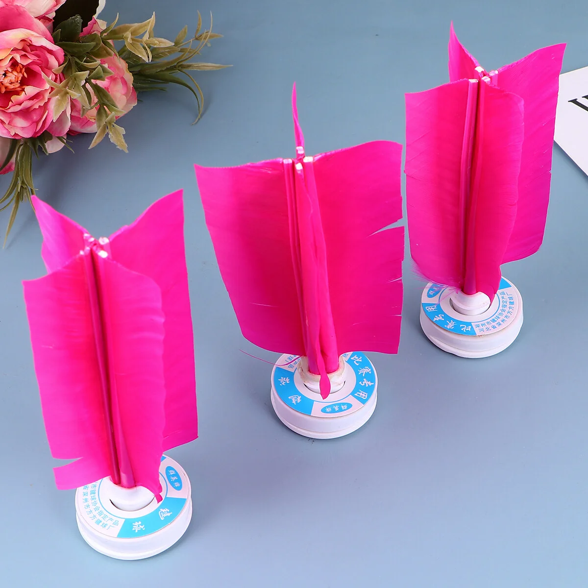 

6 Pcs Play Football Training Shuttlecock Outdoor Play Toys For Kids Goose Chinese Traditional Toddler Outdoor