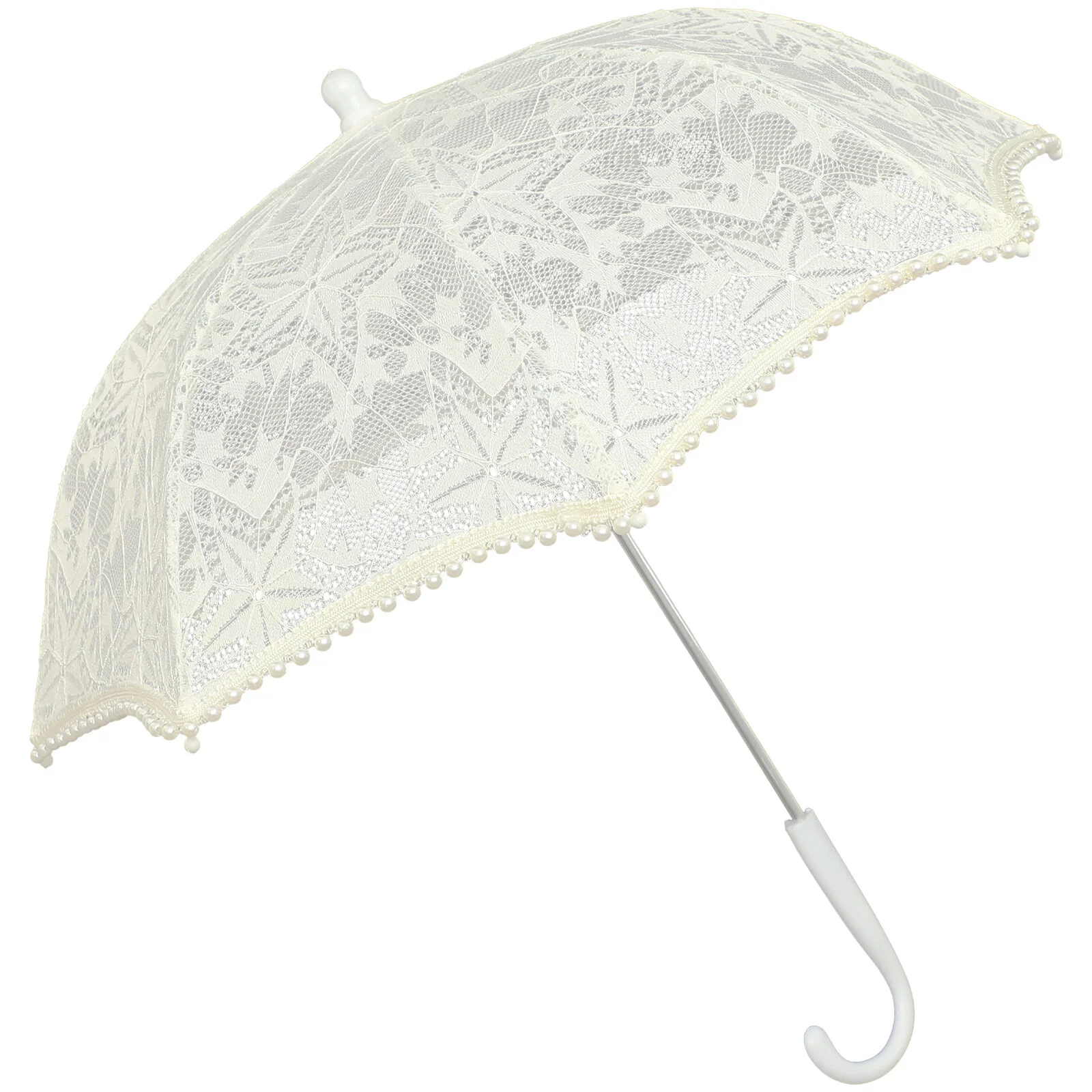 

Lace Umbrella Children Dresses Weddings Umbrellas Girls Wall Hanging Parasol Bride Iron Bridal Flower