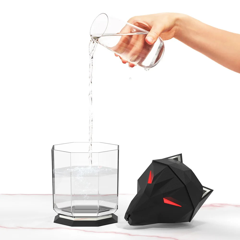 Увлажнитель воздуха Wolf Электрический со светодиодный светильник кой 600 мл USB -