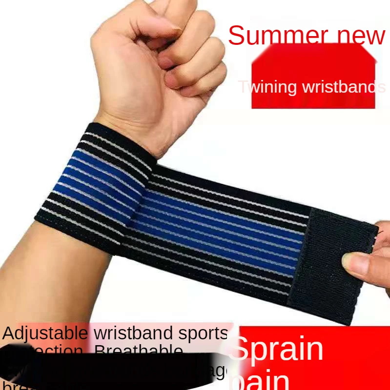 

Adjustable Wristband Elastic Wrist Wraps Bandages Basketball Boxing Weightlifting Powerlifting Breathable Wrist Supports New