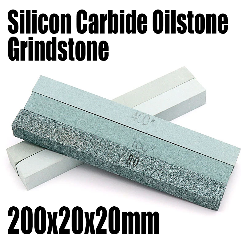 

Grinding Etc Polishing Green Carbide Sharpener Knife Whetstone Jade/metal/mold Oilstone Grindstone For 200x20x20mm Silicon