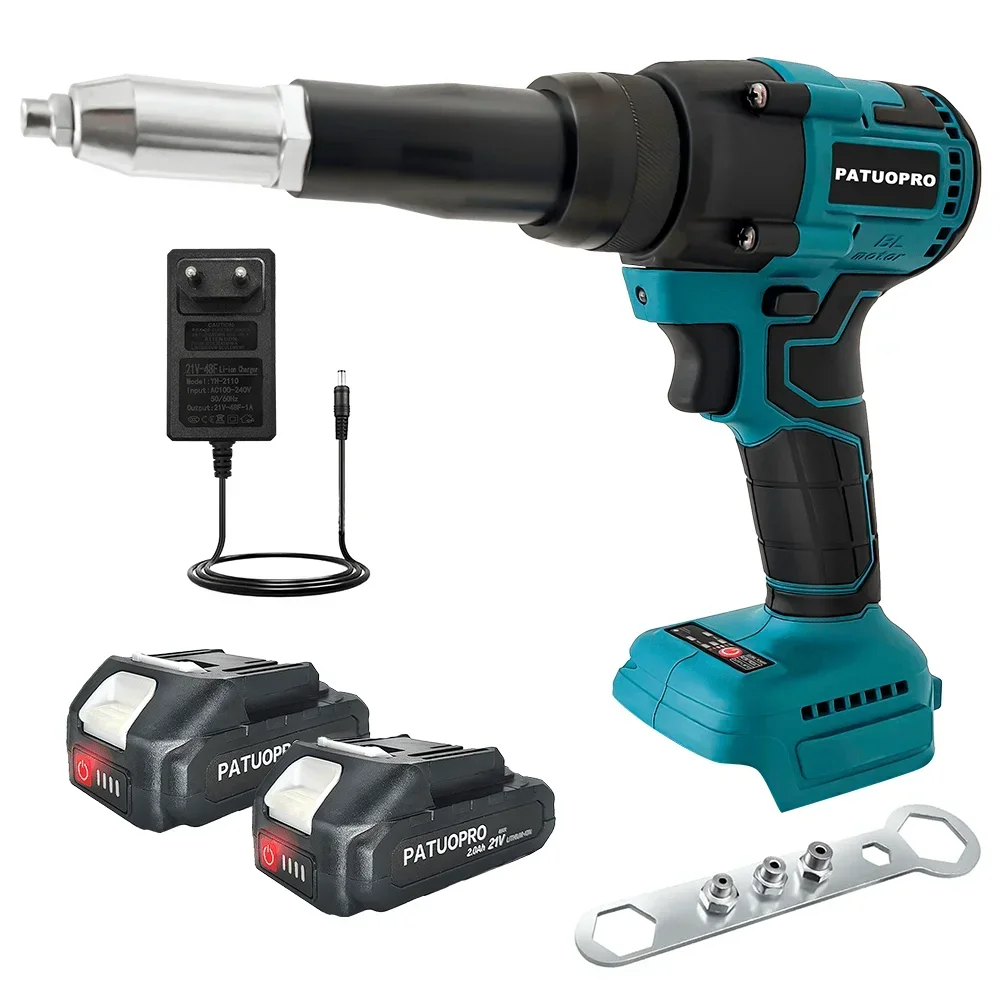 

Бесщеточный ручной электрический заклепочник Makita 5,0 мм