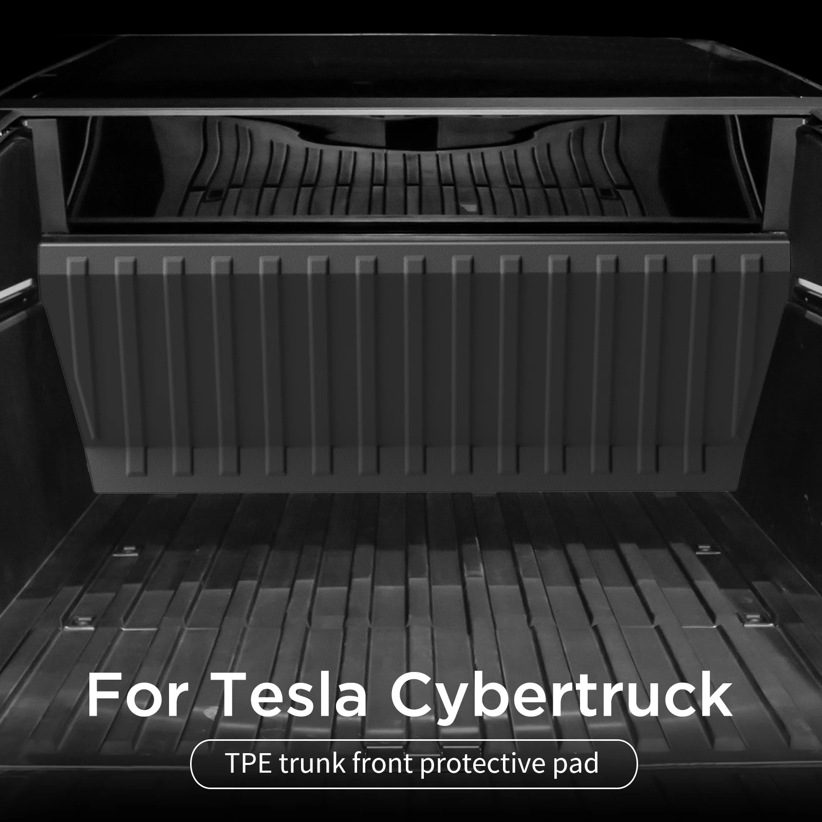 Новинка! 1 шт. защитный коврик для заднего багажника Tesla Cybertruck 2024