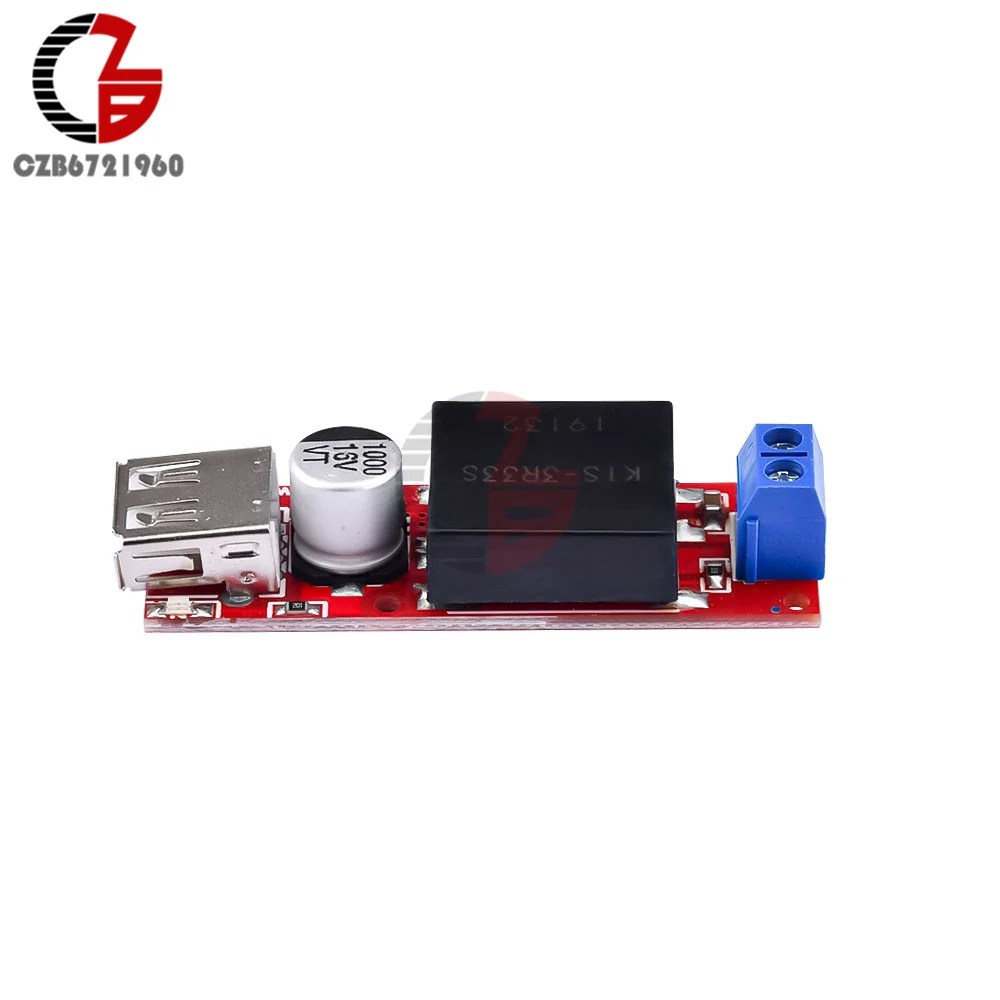 5V USB Выход плата преобразователя DC-DC 7 в-24 в до 5 В пост 3A модуль ldo понижающего KIS3R33S