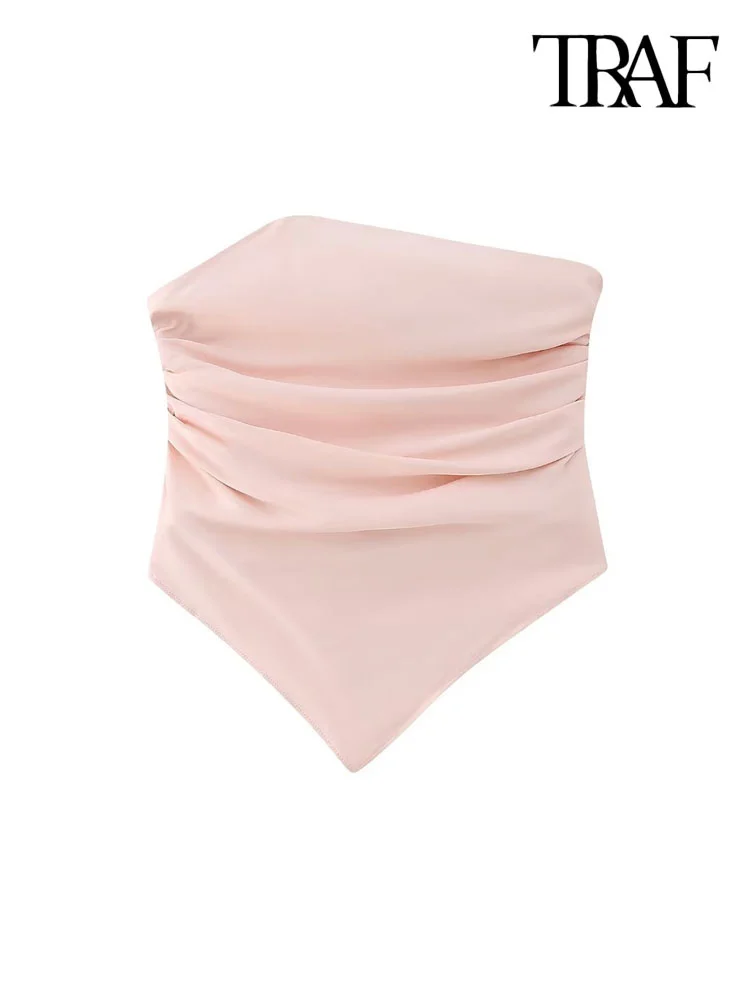 

Женский бюстье без бретелек, с молнией сбоку