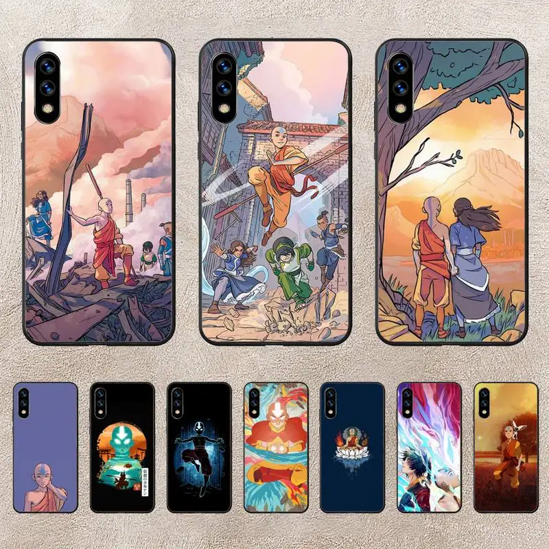 

Anime Avatar The Last Airbender Phone Case For Huawei P10 P20 P30 P50 Lite Pro P Smart Plus Cove Fundas