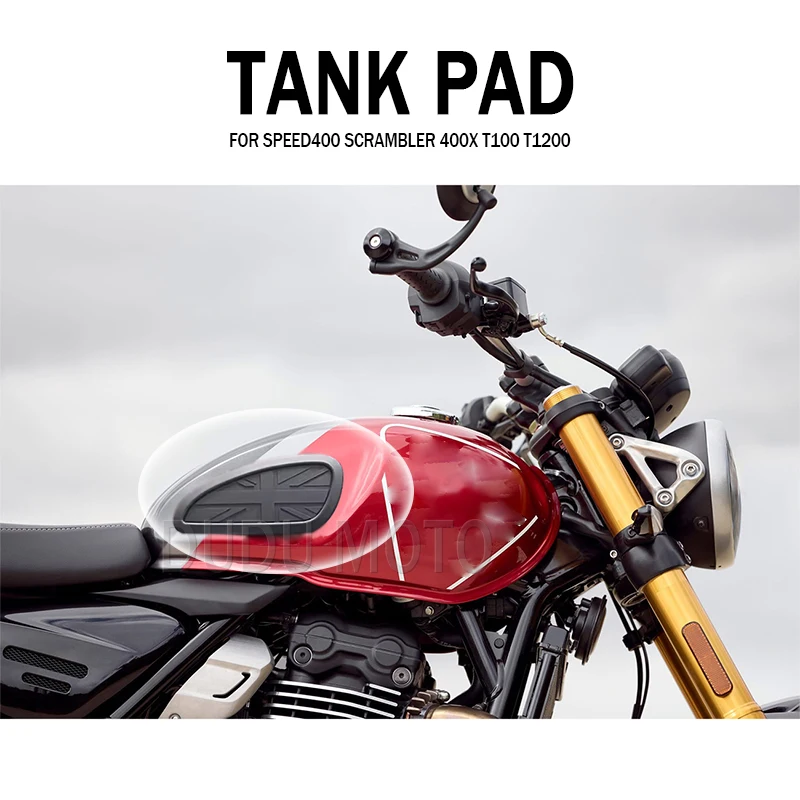 Для Speed400 SPEED 400 Scrambler 400X 400x боковая накладка на бак наклейка T100 T120 Speed Twin мотоцикла