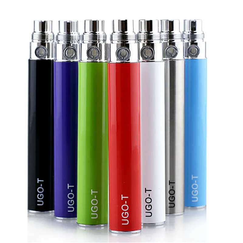 

5pcs UGO-T Vape Battery 1100mah Battery Micro USB built-in Electronic Cigarette EGO Battery For 510 Thread CE4 Mt3 Tank Vape Pen