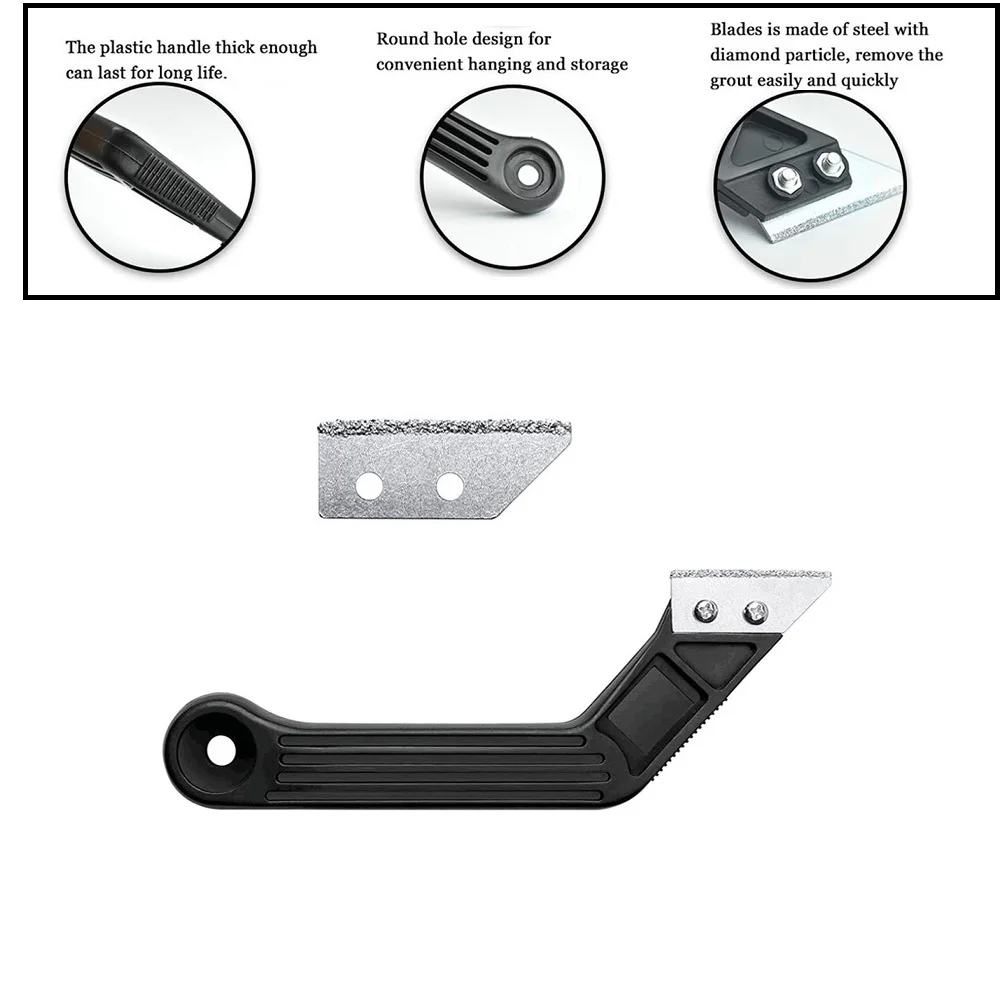 

Tool Ceramic Tile Remover Ceramic Cleaner Cleaning Construction Gap Grout Hand Tools Set Hook Knife Old Mortar