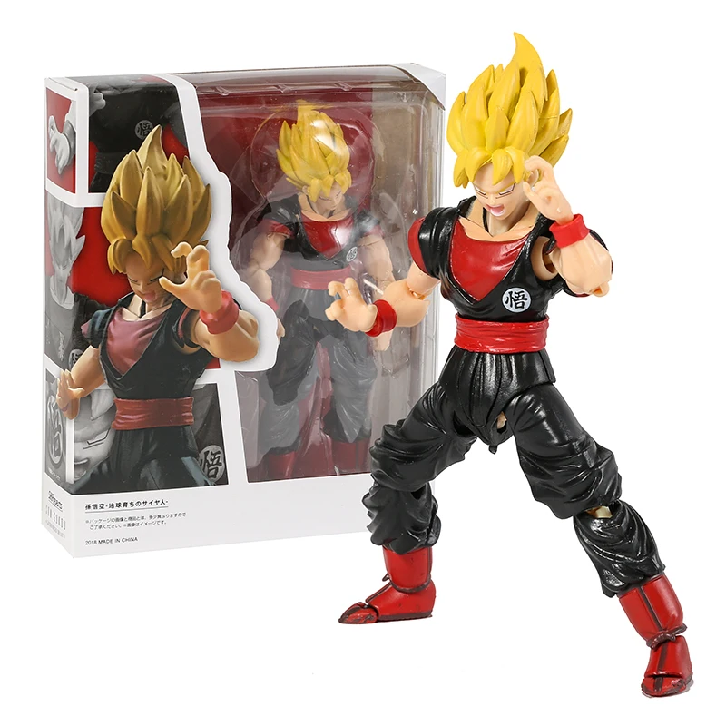 

SHF Dragon Ball Super Saiyan Son Goku Clone PVC Model Anime Collection Action Figure Toy Gift