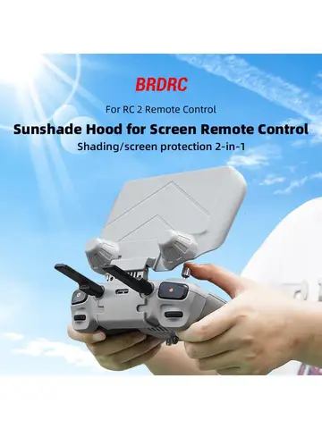Солнцезащитный козырек для пульта дистанционного управления DJI RC 2, солнцезащитный козырек, защитный чехол для DJI RC 2, аксессуары для дронов с дистанционным управлением