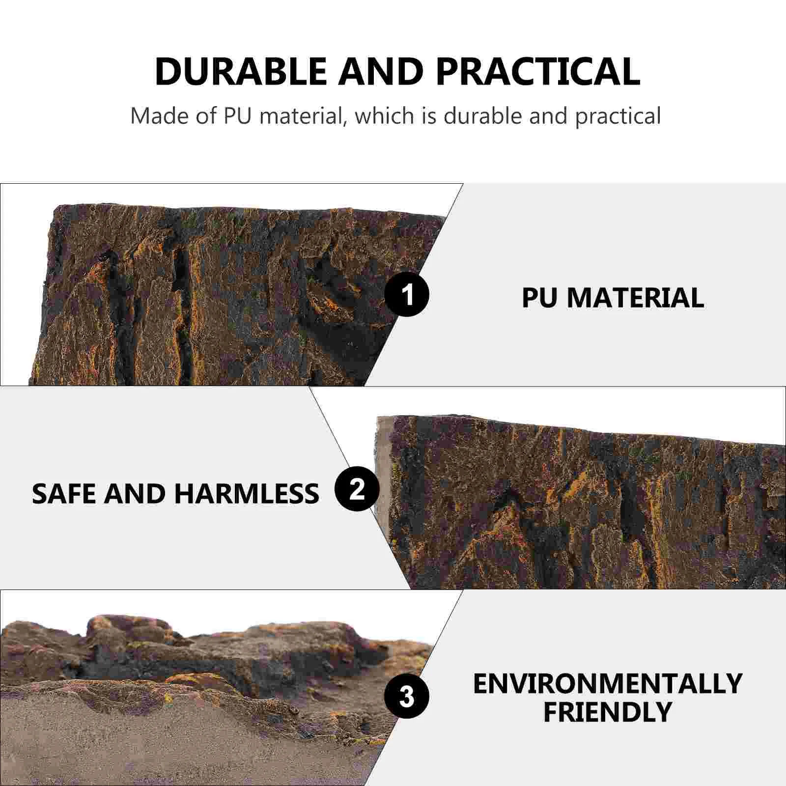 Декоративные Коврики для танка-черепахи украшение рептилий каменный фон