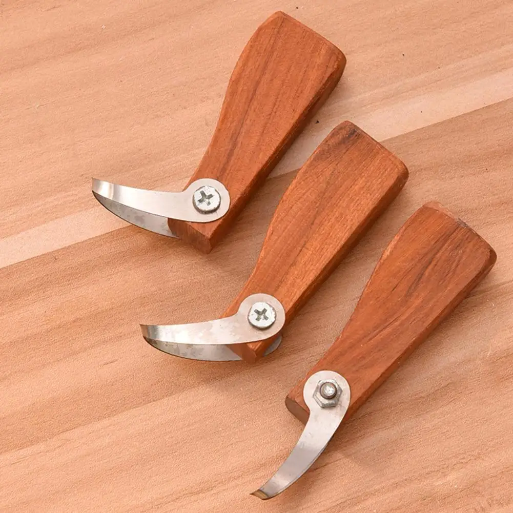 

Wood Handgrip Excellent Professional Wooden Carving Chisel Sturdy Carving Chisel Anti-deformed for Handicrafts