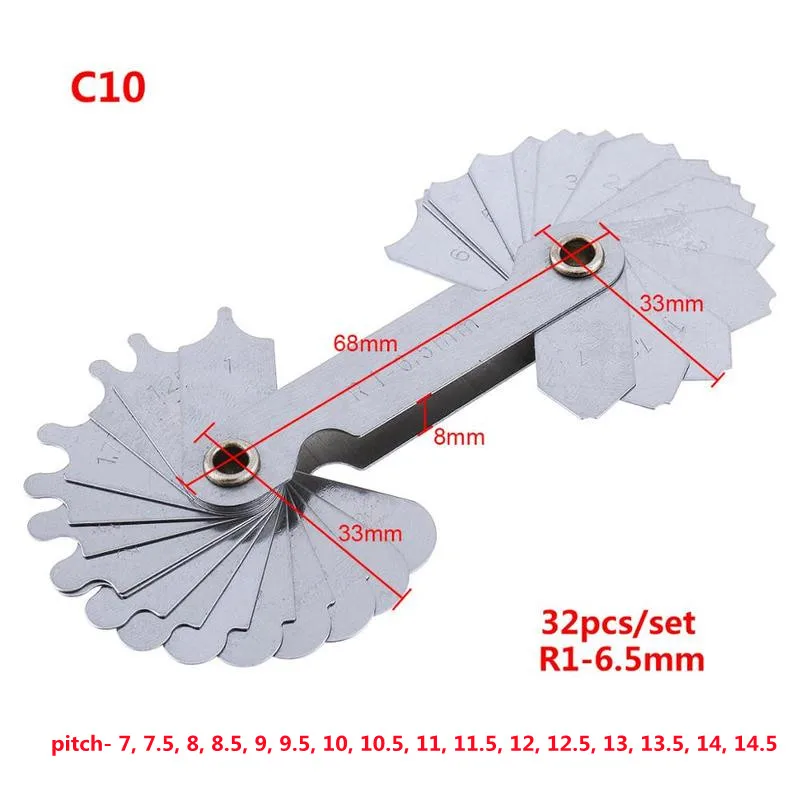 

Набор датчиков радиуса из нержавеющей стали ChgImposs