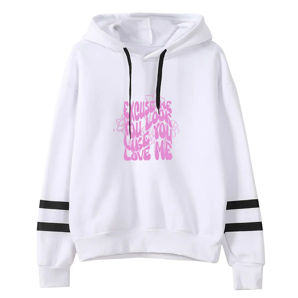 Фото Толстовки с капюшоном Ella Langley Merch, толстовка с рукавами с параллельными перекладинами, повседневная одежда, повседневная одежда №2