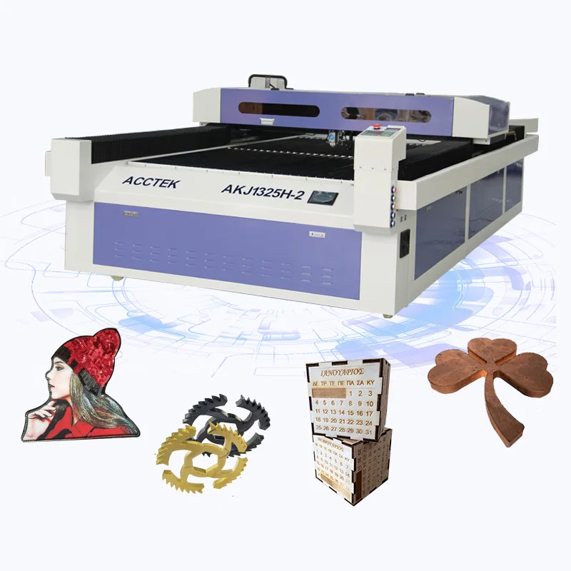 

1325 Factory big size large format co2 laser 1300 x 2500 mdf laser cutting engraving machine 150W 1325 cutter