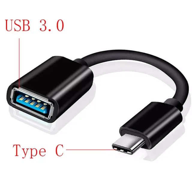 

OTG Adapter Cable USB 3.1 Type C Male To USB 3.0 A Female OTG Data Cord Adapter 16CM For Universal TypeC Interface Phone