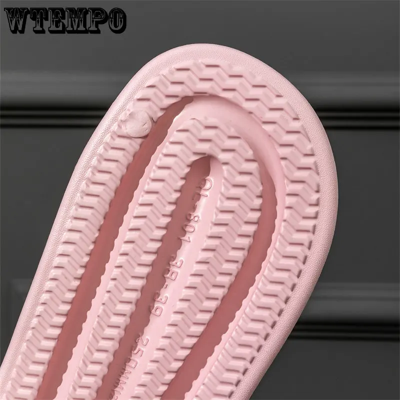 WTEMPO Stylish and Comfortable Women's Eva Slippers Soft and Thick Sole Slides for Man Boy Shower Wholesale Dropshipping