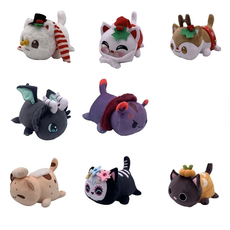 

Cat Doll New Plush Animal Toy Plush Skull Doll Spot Wholesale Birthday Gifts for Boys and Girls