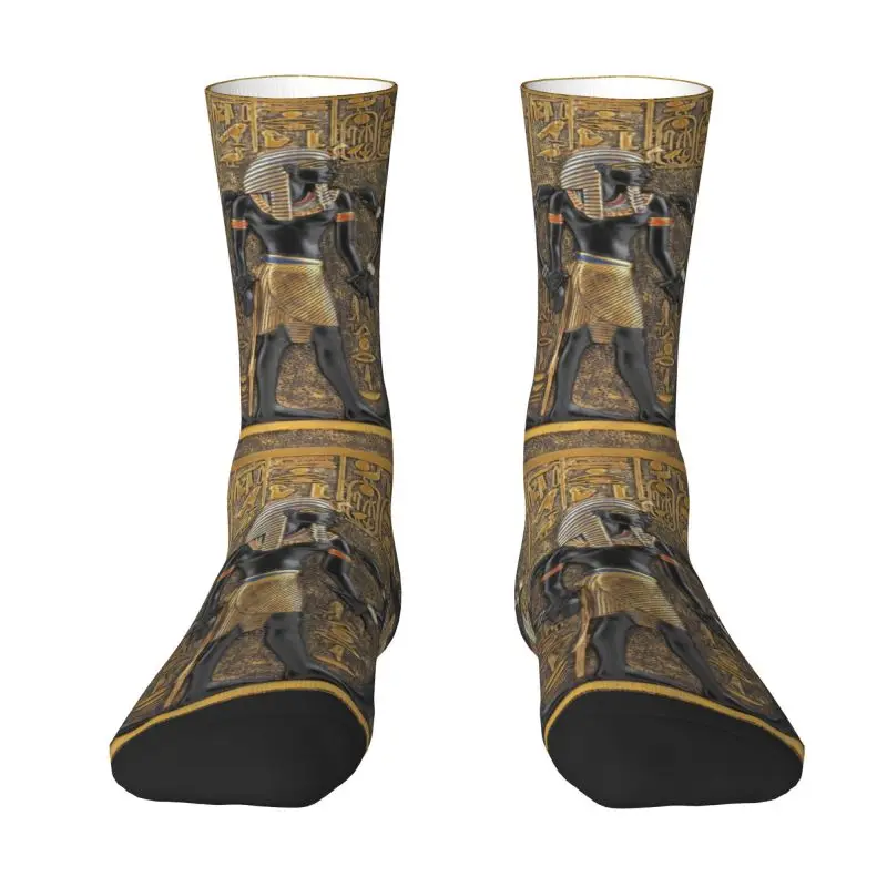 

Классические носки унисекс в стиле древнего Египта, Бога, Хоруса и Анубиса, смешные носки в стиле египетского фараона для весны, лета, осени и зимы