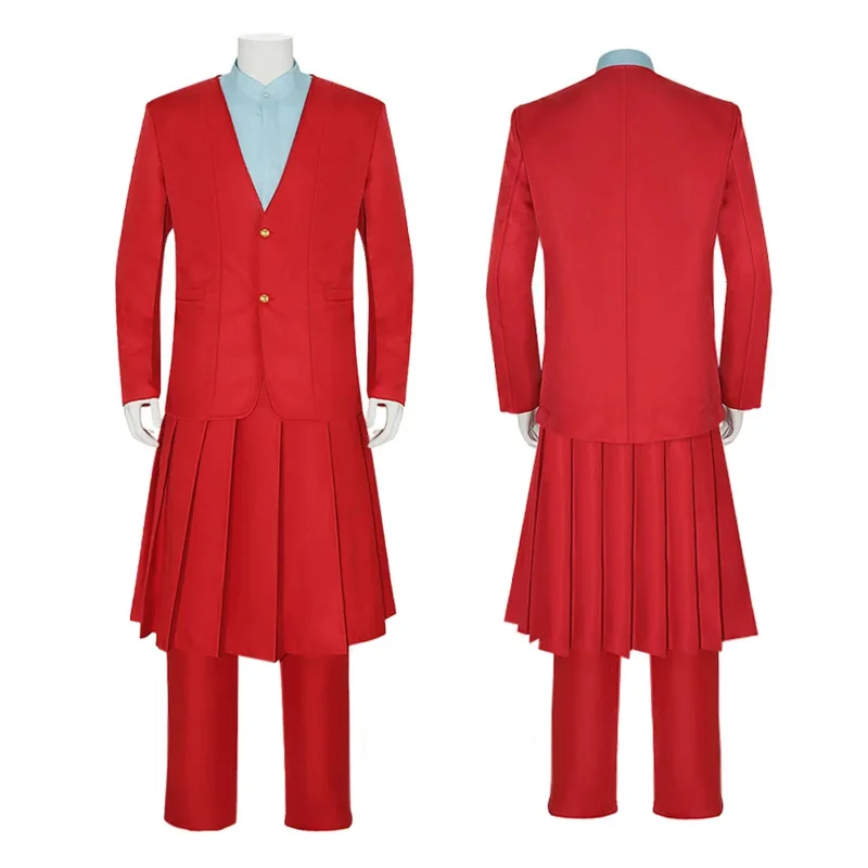 Баллада песен и змеи Снег Косплей Президент Снежный костюм Рубашка Куртка Юбка