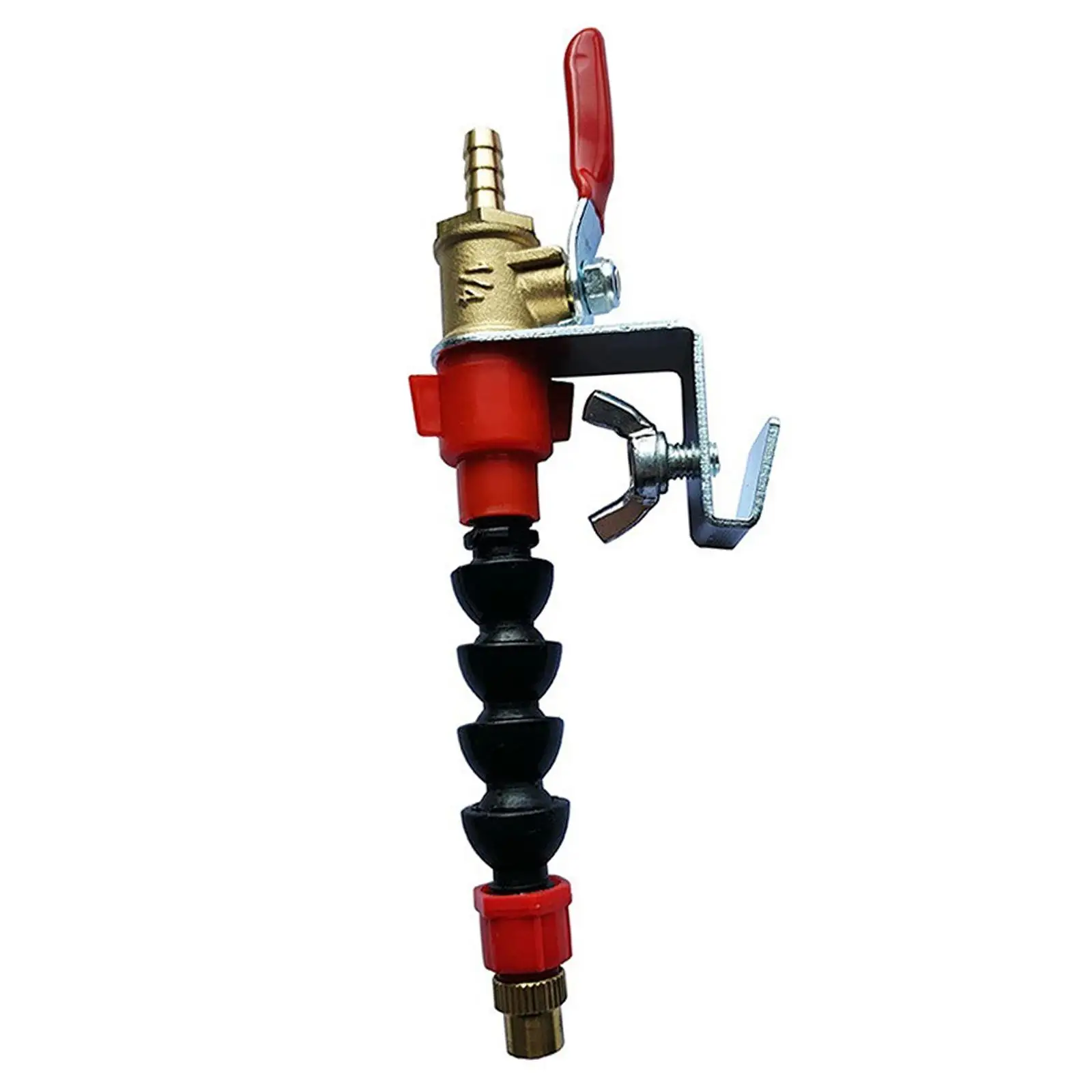 

Misting Dustproof Nozzle 1/4in Cooling Sprayer Nozzle Sprinkler Nozzle Dust Remover Water Sprayer for Tile Brick Cutting Machine