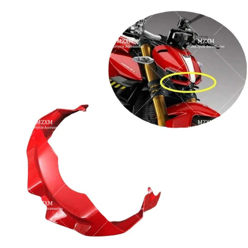 Ярко-красная фара нижняя объемная защита крышка обтекателя подходит для DUCATI
