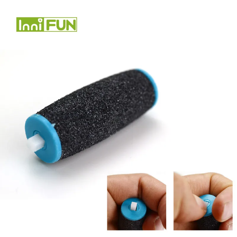 Hot 10pcs Replacements Roller Heads For Pro Pedicure Foot Care Tool Scholls Feet Electronic File Rollers Skin Remover - купить по