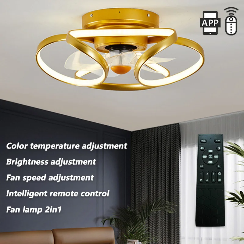 Безелектродное затемнение потолочный вентилятор лампа с управлением через