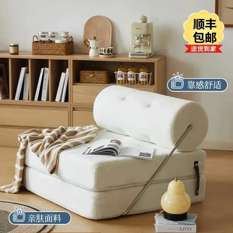 Плюшевый диван спинка кресло 2 в 1 складной милый мультяшный ленивый детский