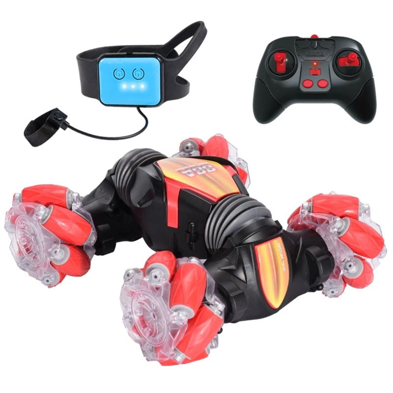 

RC Racing Car Watch Gesture Control Stunt Tumbling Car 360°Free Flips Kids Gift