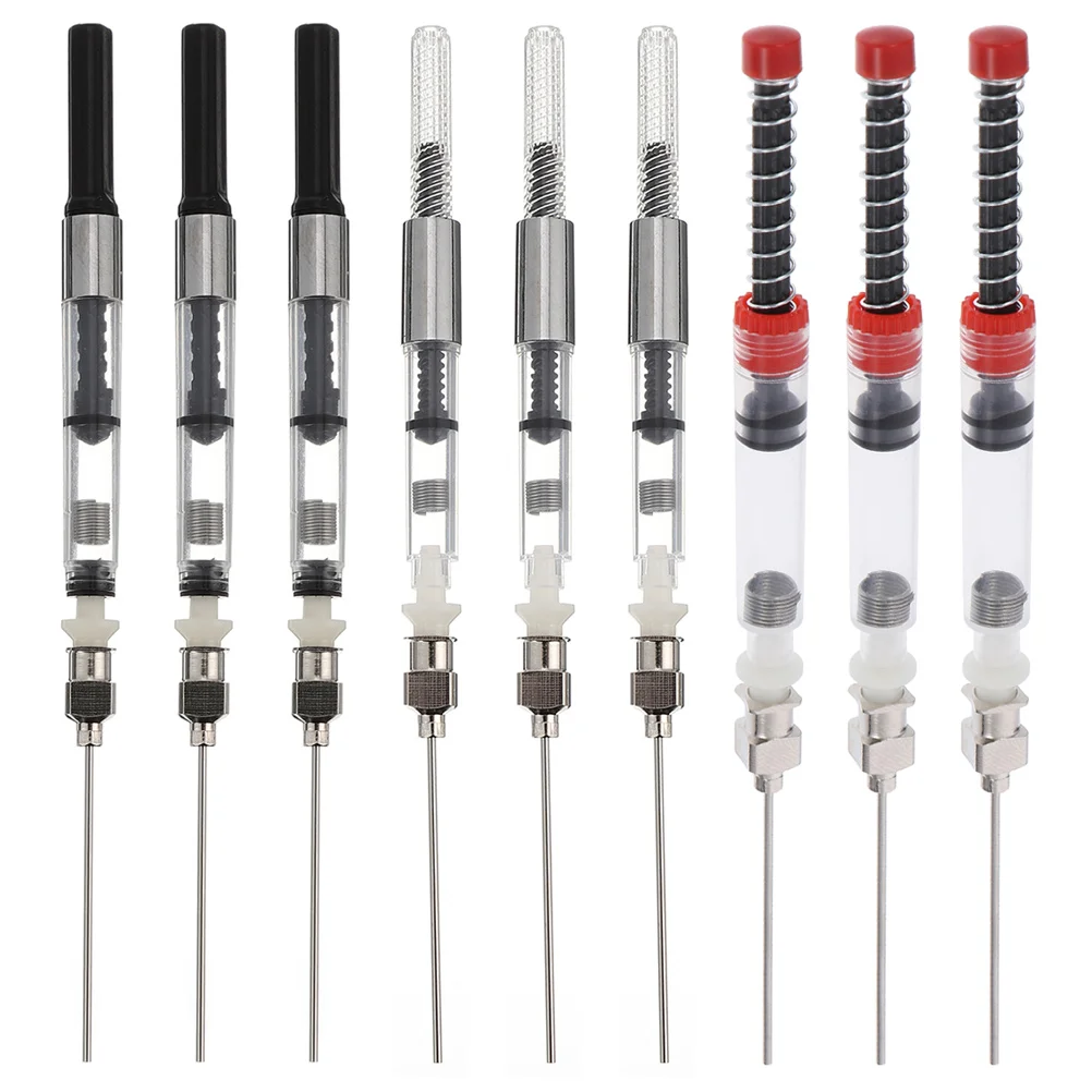 

Ink Fountain Pen Converter Syringe Spring Filler Absorber Replacementtool Accessorie Cartridges Needle