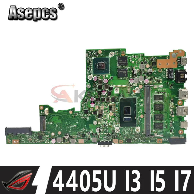

Для ASUS X405U X405UN X405UR X405URP X405UQ X405UF Laotop материнская плата X405UR материнская плата 4405U I3 I5 I7 процессор 4 ГБ 8 ГБ ОЗУ V2G-GPU