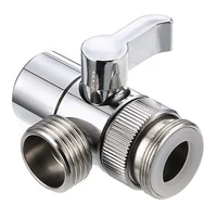 1pc switch faucet adapter sink valve diverter faucet splitter for kitchen bathroom water tap replacement part accessories