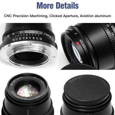 TTArtisan 35 мм F1.4 объектив для APS-C камер