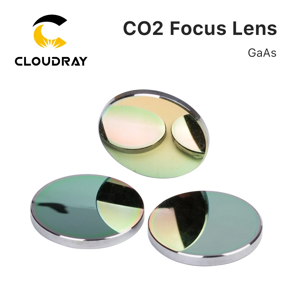 Фокусная линза Cloudray CL03 Dia 18 19 20 мм GaAs Co2 Лазерная для высокомощного лазерная резка